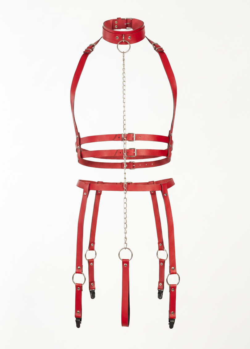 red body harness set