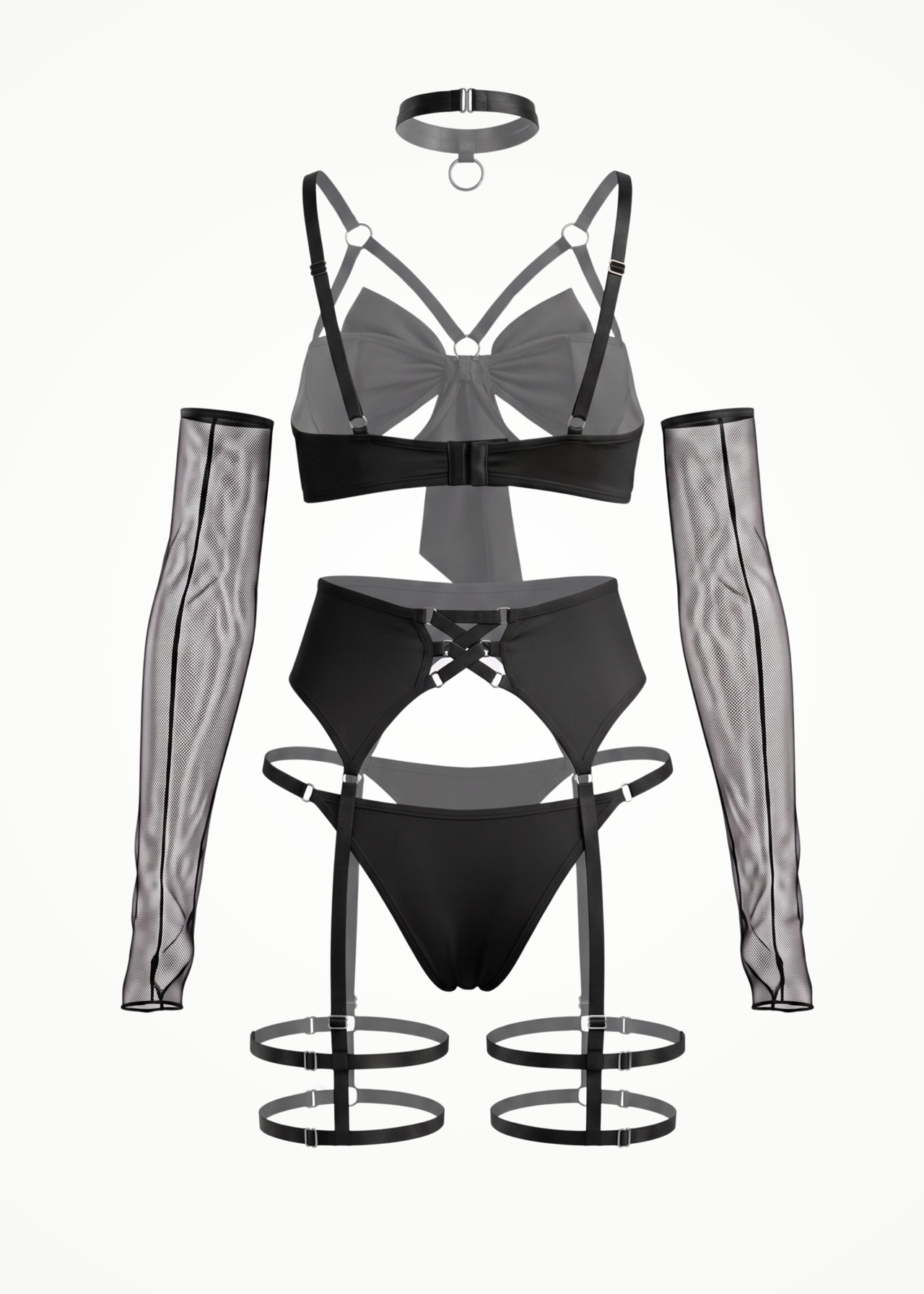 black lingerie set