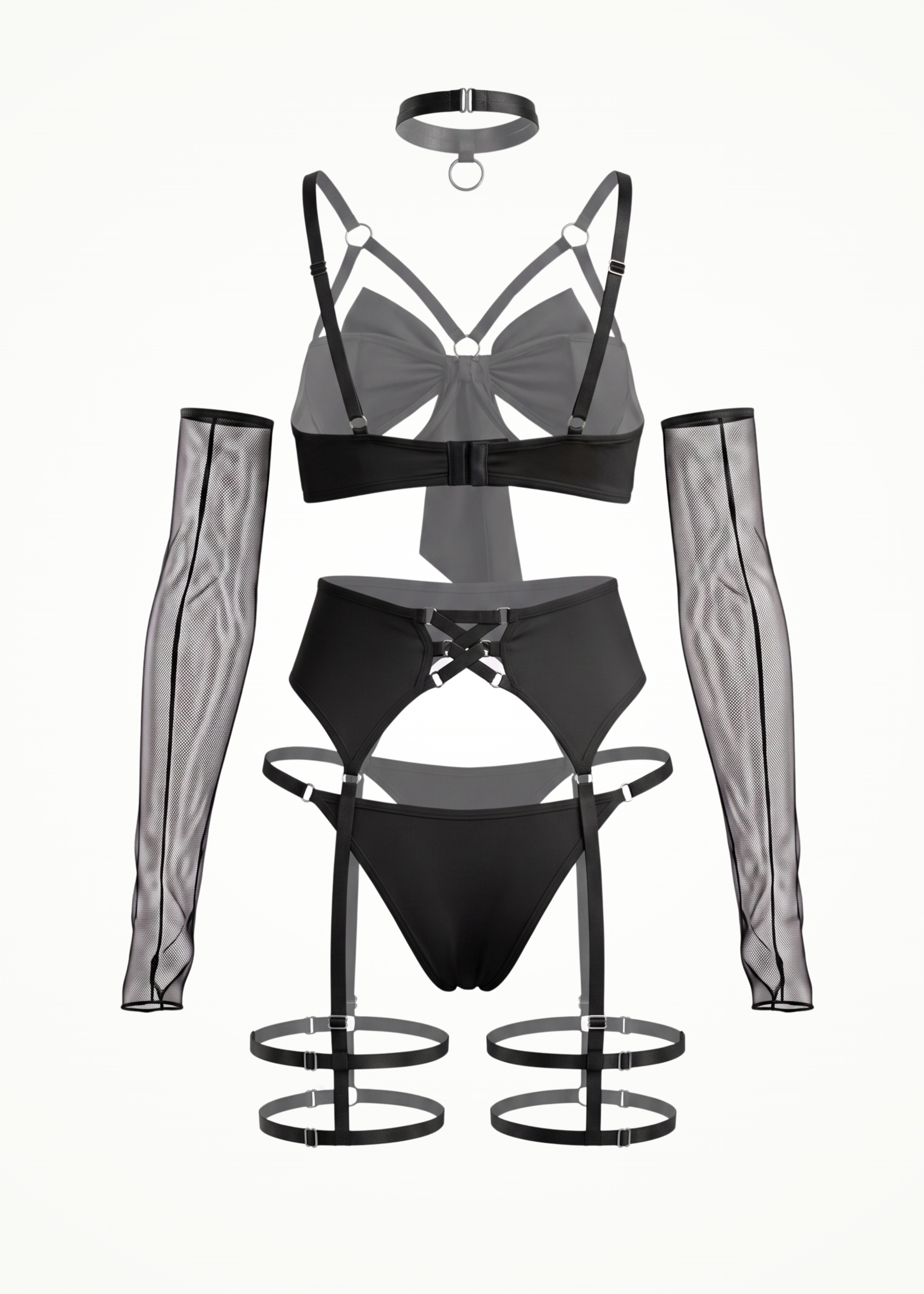 black lingerie set