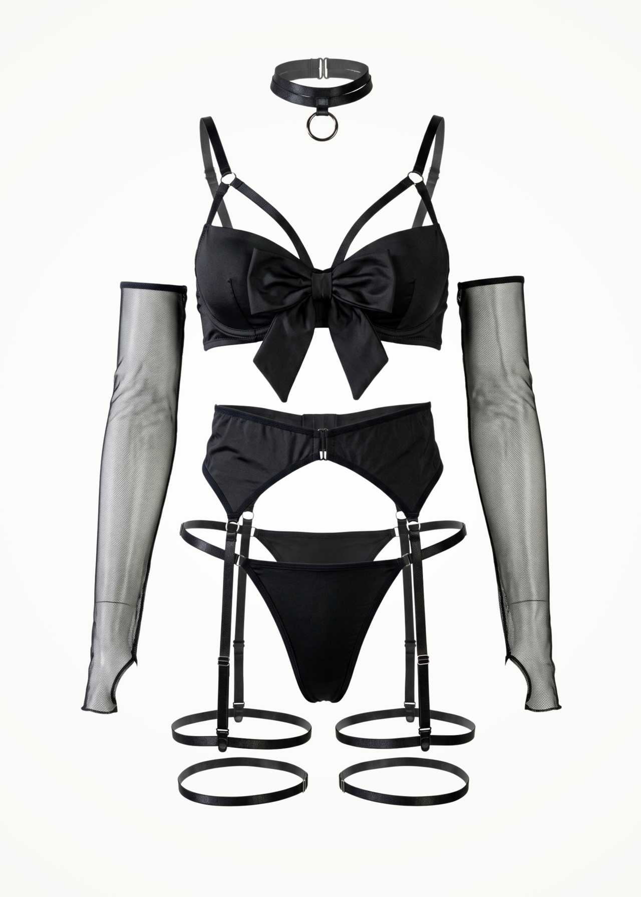 black lingerie set
