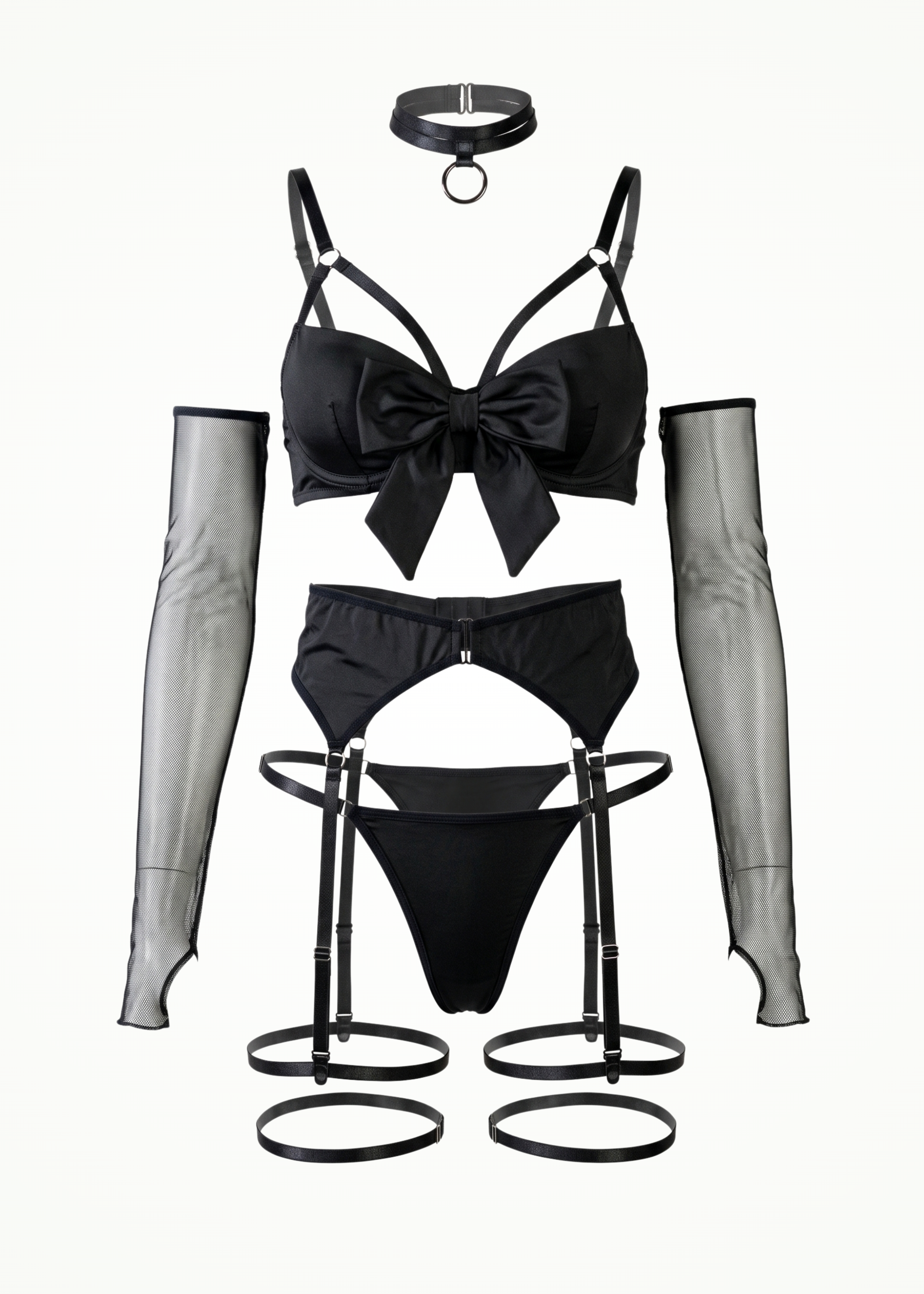 black lingerie set