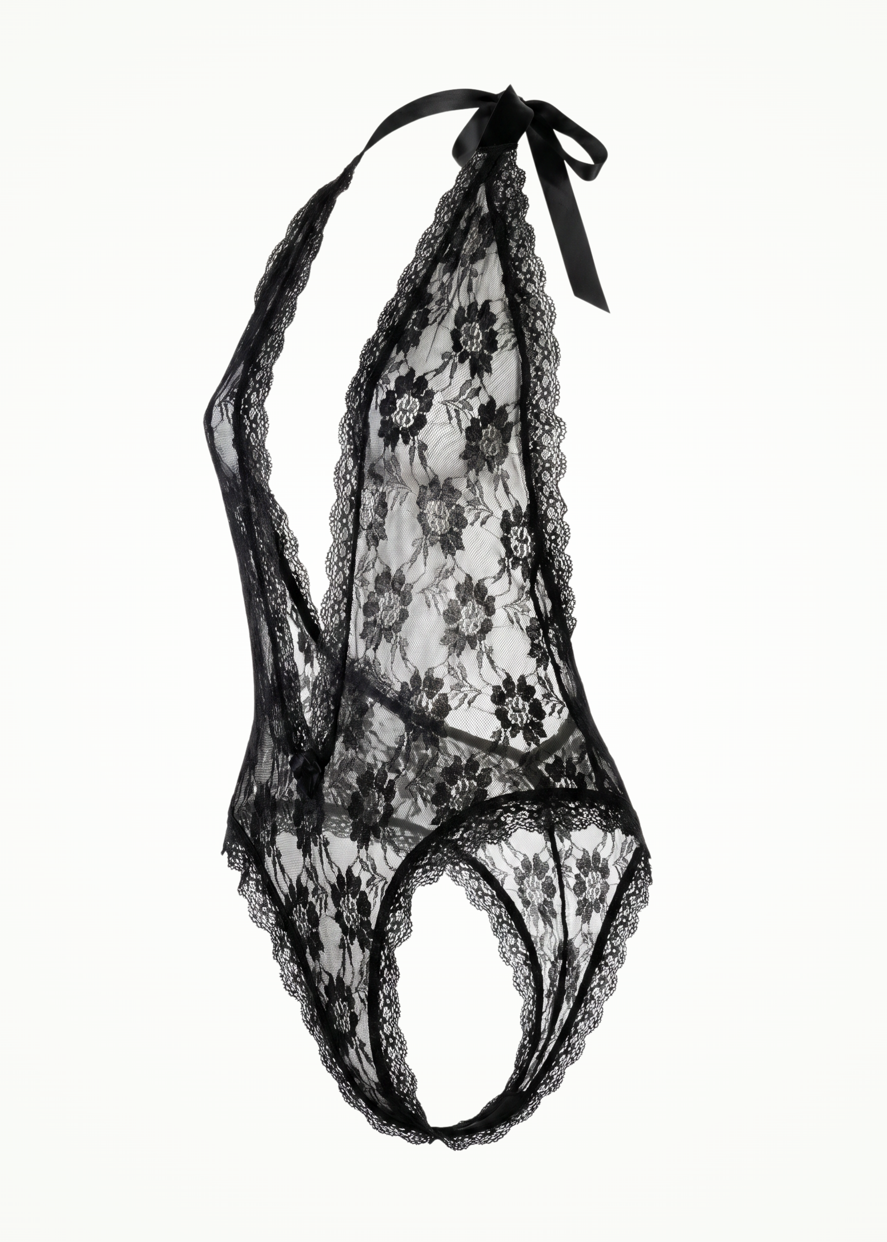 black lace bodysuit