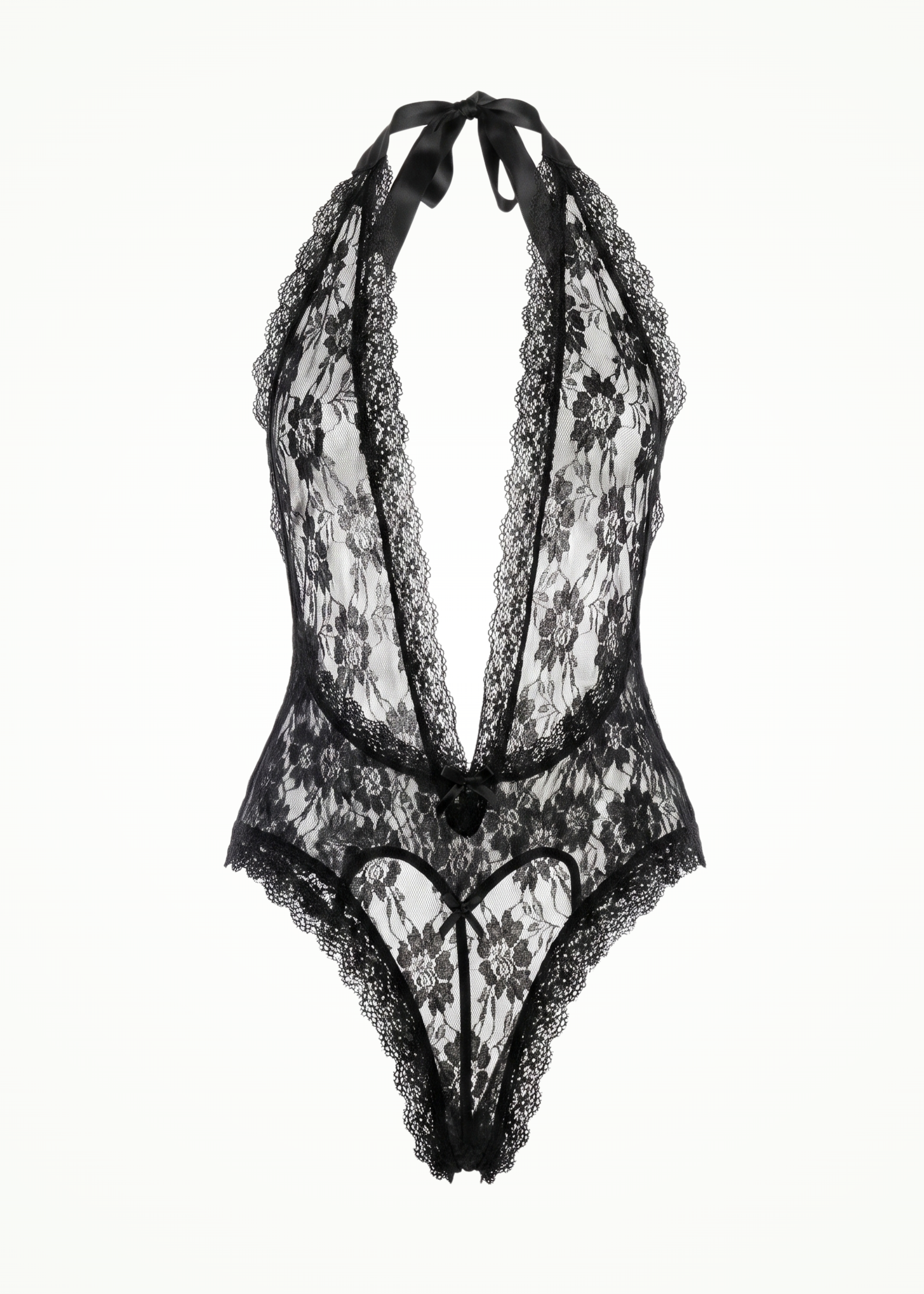 black lace bodysuit